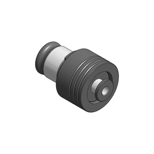 TAPPING ADAPTER WITH ADJUSTABLE SAFETY CLUTCH