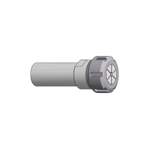 CYLINDRICAL SHANK ER COLLET CHUCK WITH STANDARD NUT